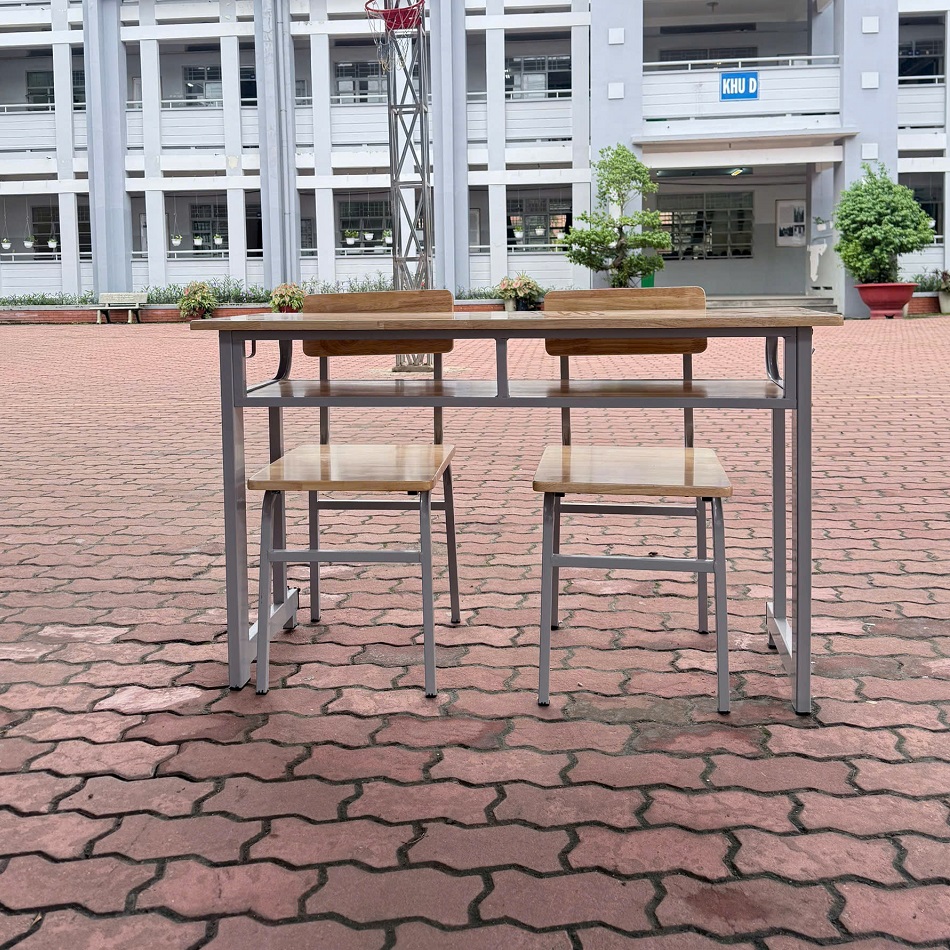 Bàn ghế học sinh trường học BHS123-CS